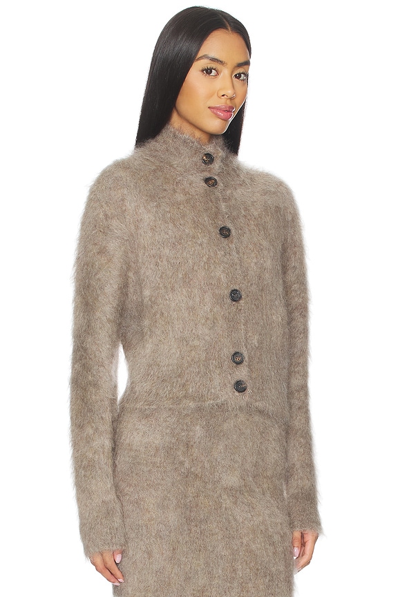 view 2 of 4 Cardigan in Light Grey