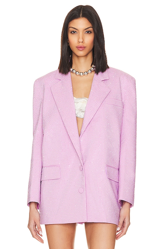 view 2 of 6 Oversized Blazer in Lilac Pink