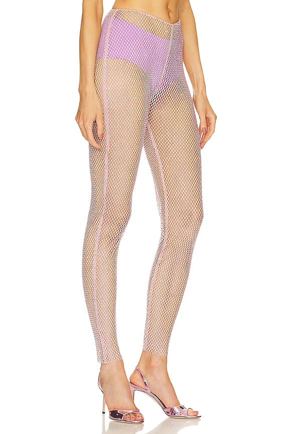 view 2 of 5 Leggings in Lilac Pink