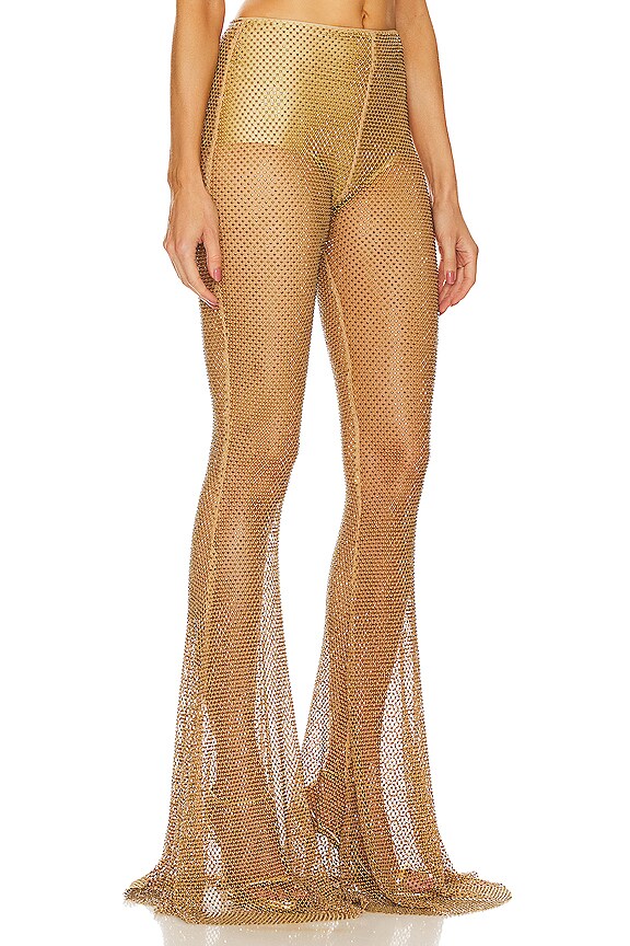 view 2 of 4 ЛЕГГИНСЫ in Gold