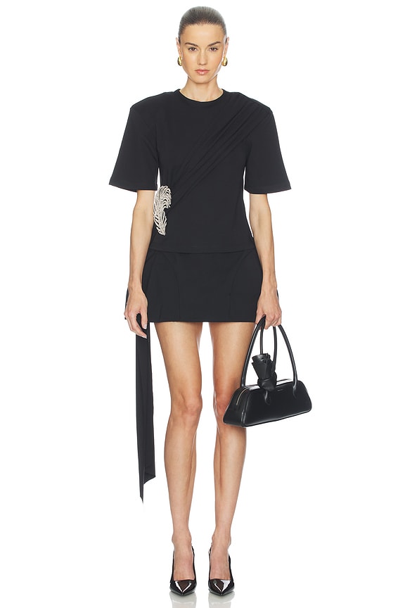 view 1 of 3 T-shirt in Black