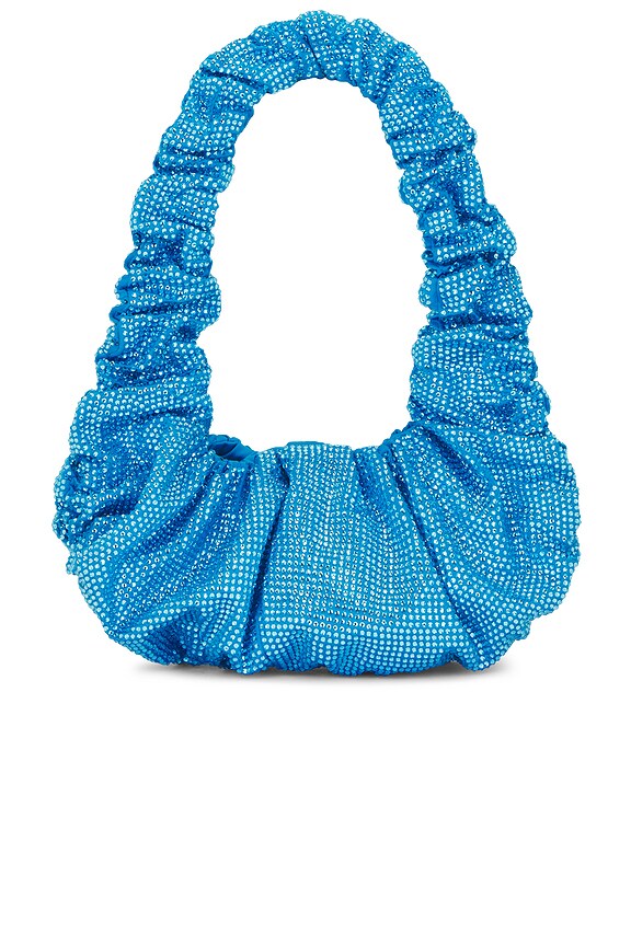 view 2 of 4 BOLSO DE HOMBRO CON DIAMANTES DE IMITACIÓN in Deep Sky Blue