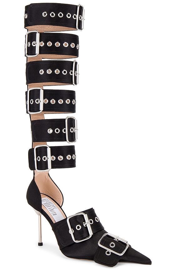 view 2 of 5 Buckles Boots in Black