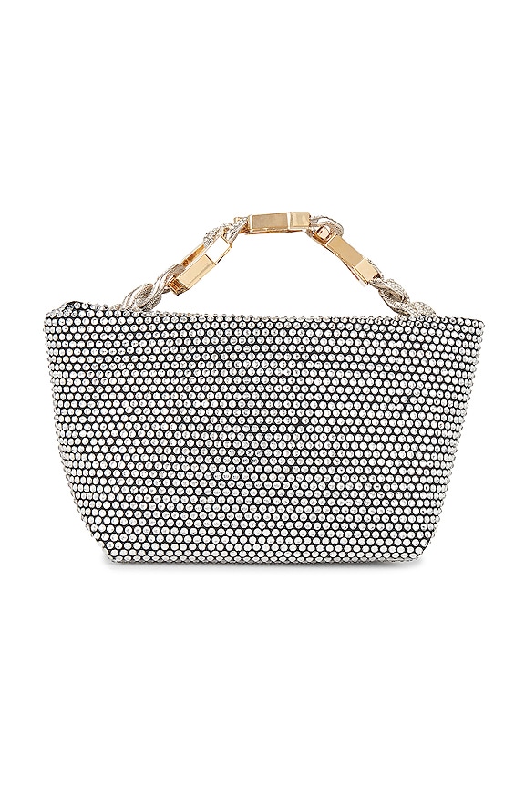 view 2 of 4 MINI-SAC JESSYE in Black & Crystal