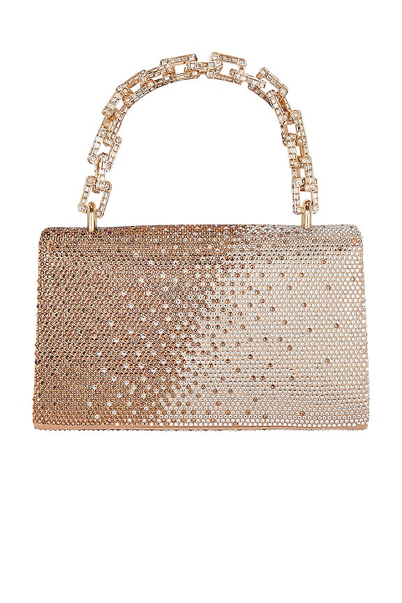 view 2 of 4 Mini Sophie Bag in Satin Champagne & Crystal Degrad?