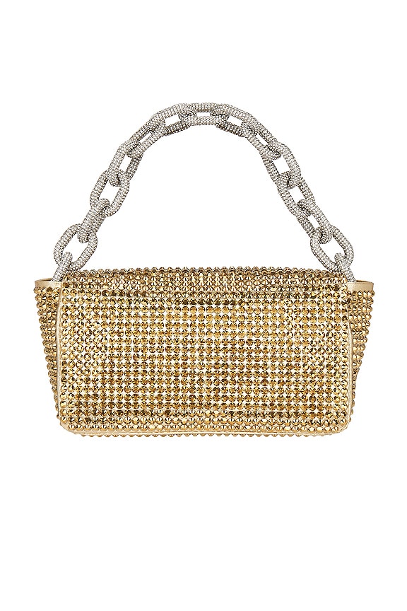 view 2 of 4 BOLSO MY DREAM in Lam? Gold & Crystal Gold