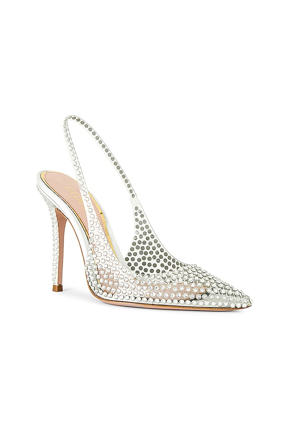 view 2 of 5 ESCARPIN STELLA 105 in Transparent