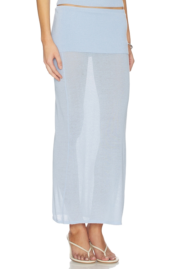 view 2 of 6 x REVOLVE Danni Skirt in Chambray