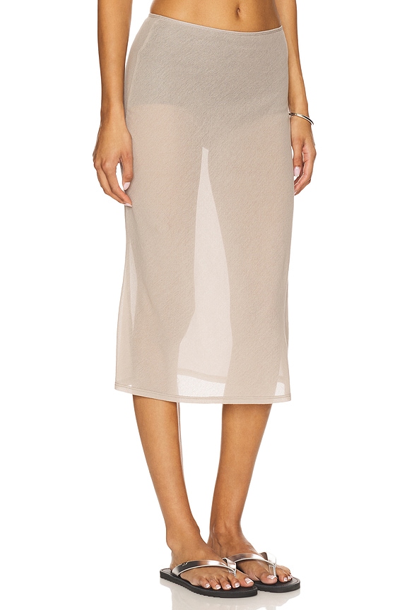 view 2 of 6 Brynn Skirt in Fog