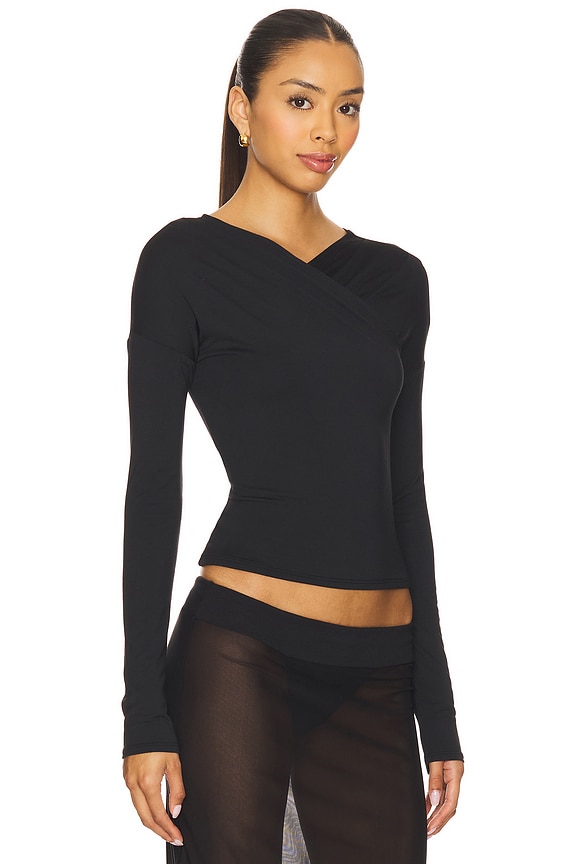 view 2 of 4 Mirage Top in Black