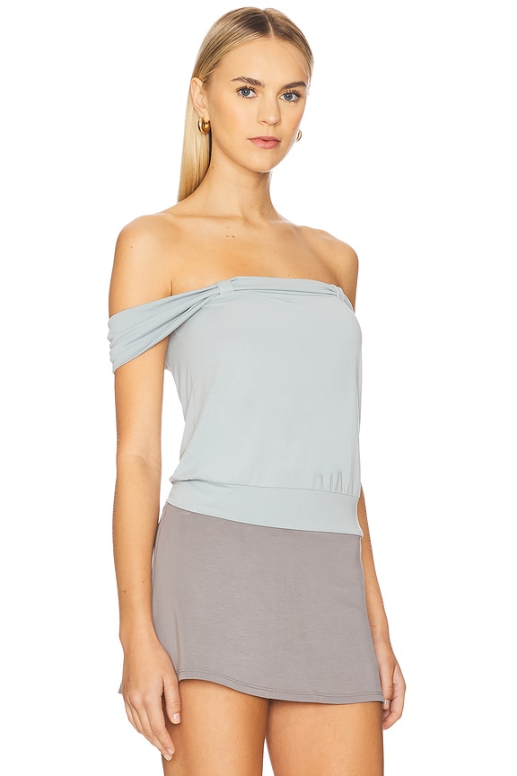 view 2 of 4 Wilson Top in Light Blue