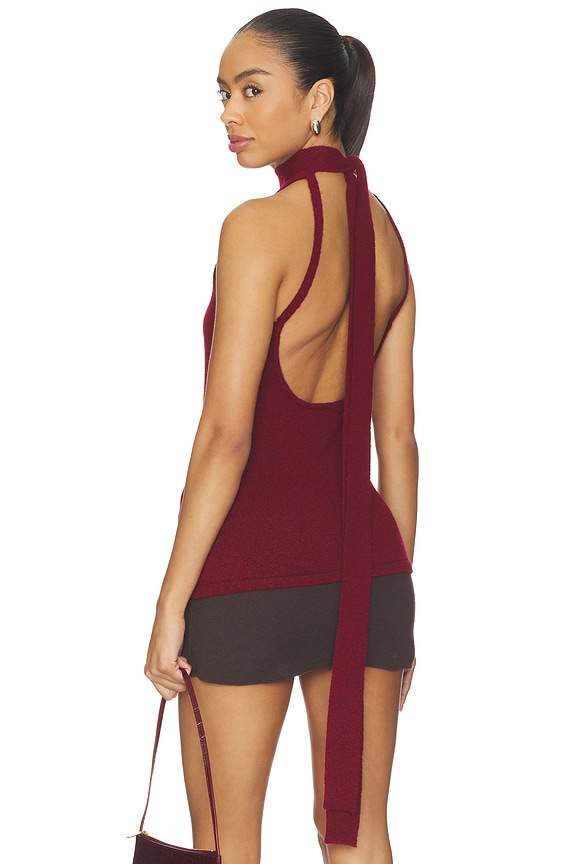 view 1 of 4 Antonia Top in Cherry