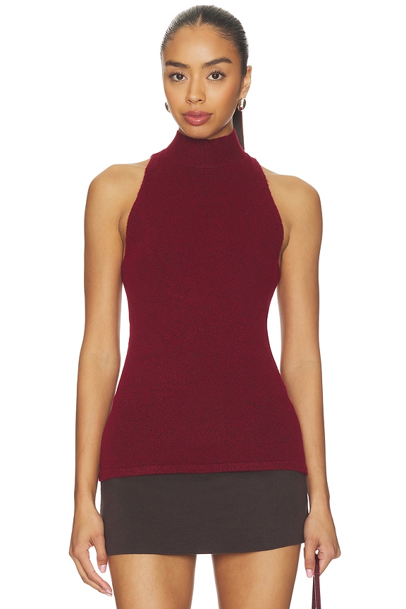 view 2 of 4 Antonia Top in Cherry