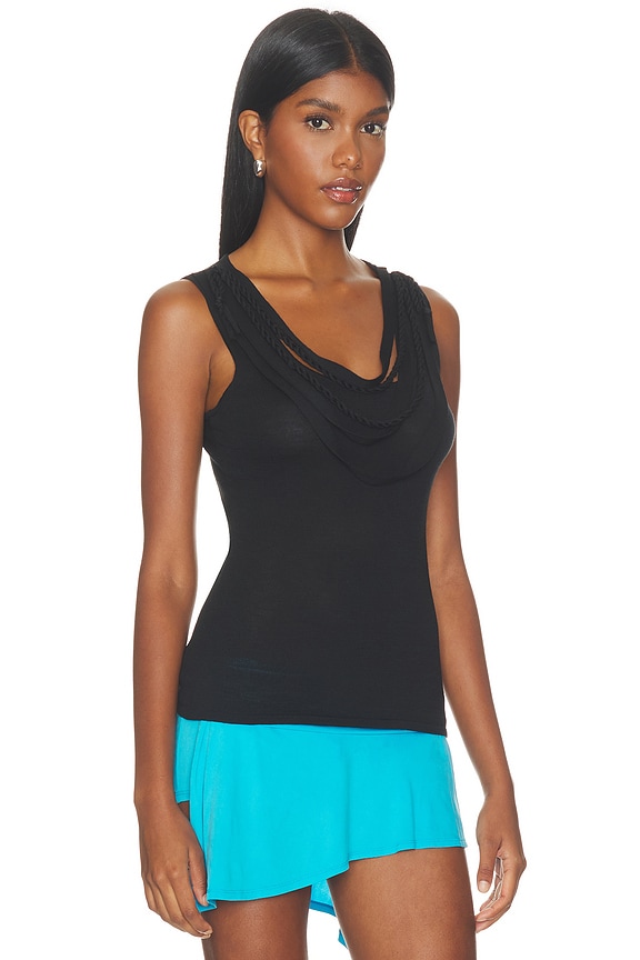 view 2 of 4 CABLE  탱크탑 in Black