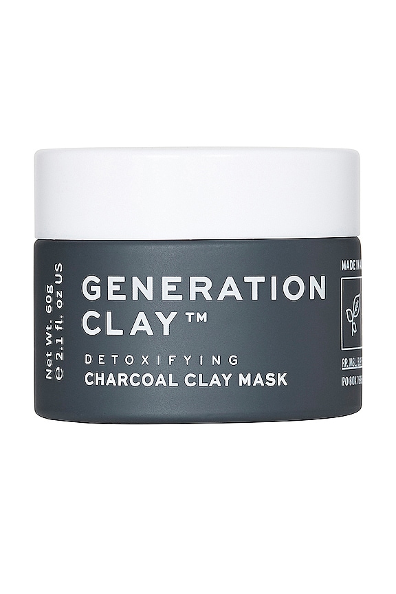 Generation Clay Detoxifying Charcoal Clay Mask Revolve 2359