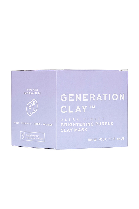 view 2 of 3 MÁSCARA PÚRPURA DE ARCILLA ILUMINADORA ULTRA VIOLET in 