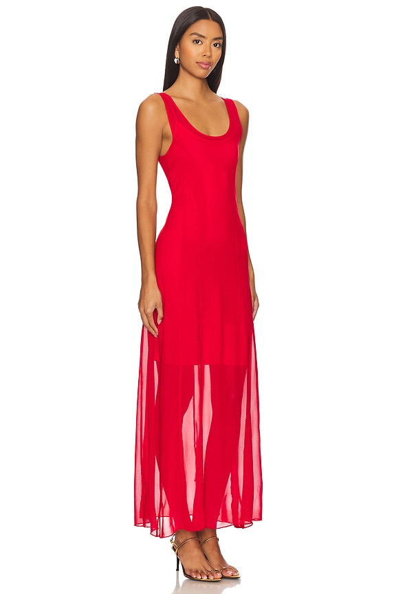 view 2 of 3 Messi Maxi Dress in Haute Red
