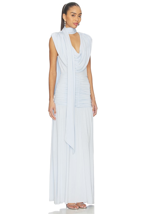 view 2 of 3 Laily Dress in Blue Finch