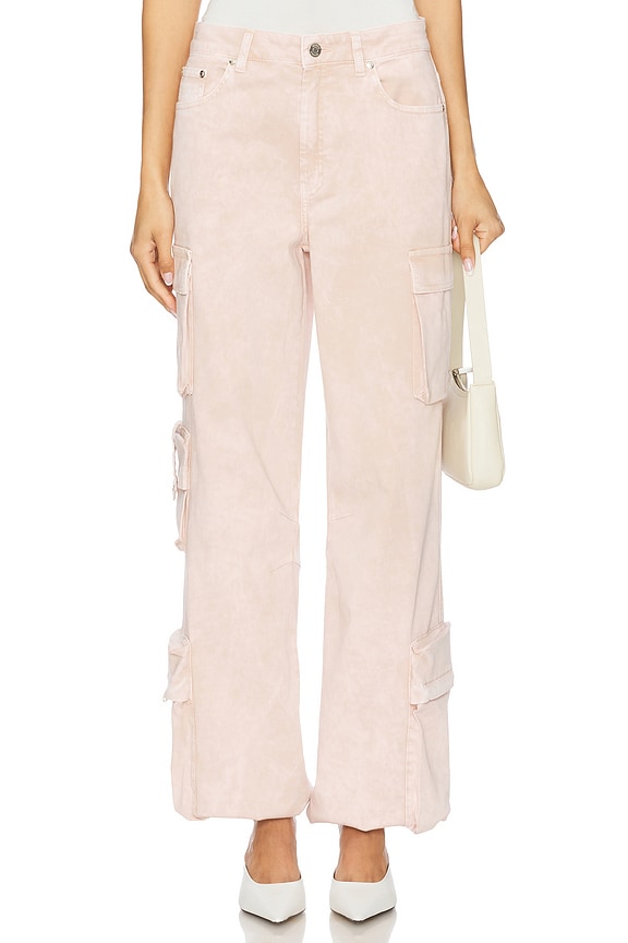 view 2 of 7 Ninnia Cargo Pants in Pink Tie Dye