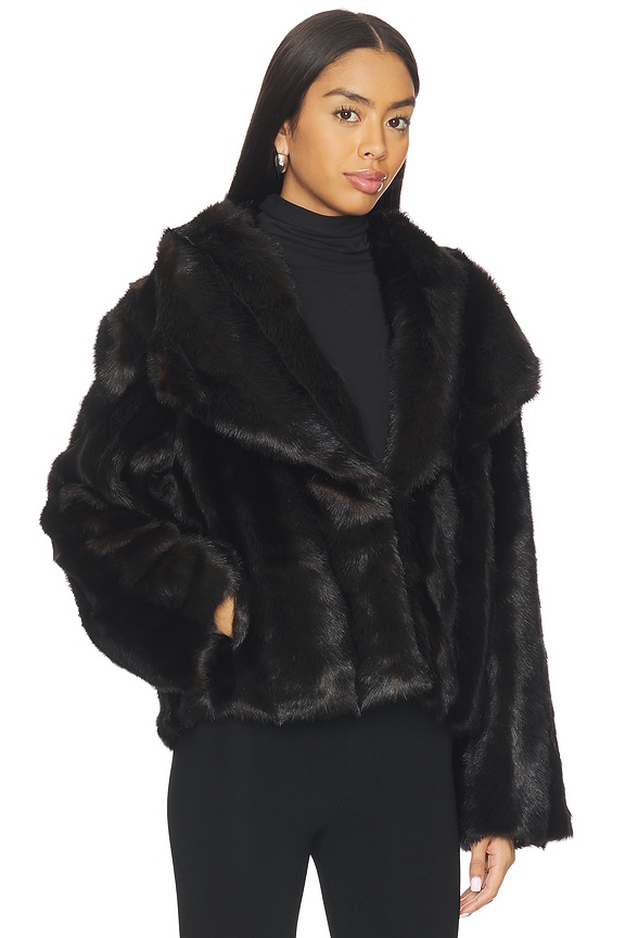 view 2 of 4 Kenna Jacket in Dark Brown