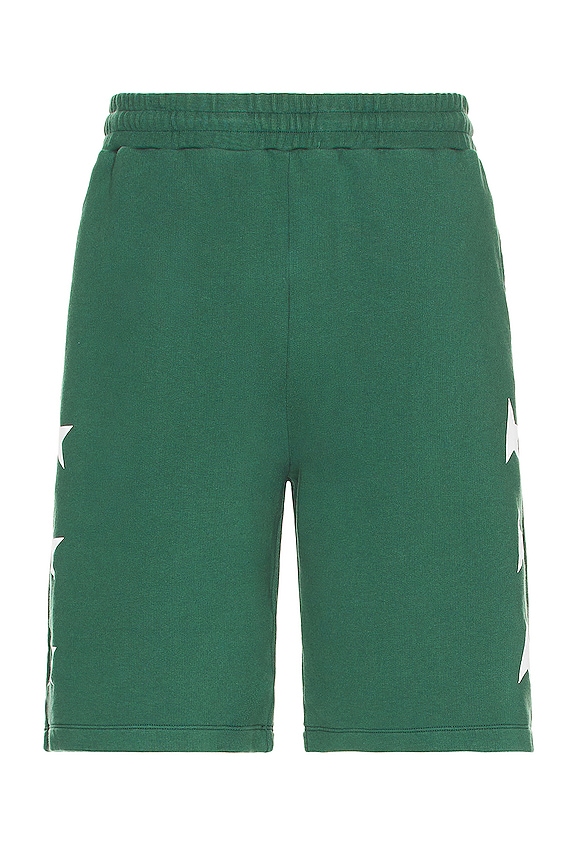 view 1 of 5 Diego Shorts in Bright Green & White