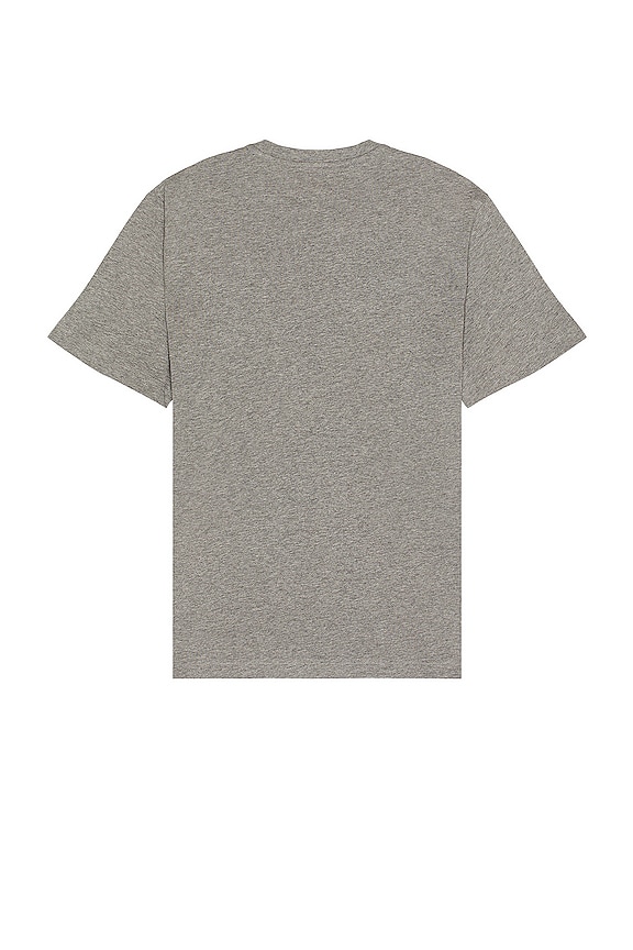 view 2 of 3 Star T-shirt In Medium Grey Melange & Gold in Grey Melange & Gold