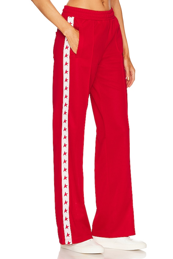 view 2 of 4 Dorotea Star Joggers in Tango Red & White