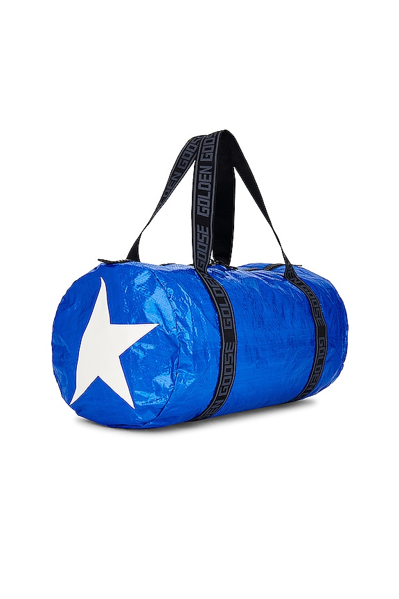 view 1 of 5 Star Gold's Duffle Bag in Blue & White