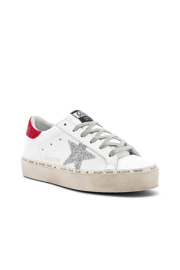 view 2 of 6 ZAPATILLA DEPORTIVA HI STAR in White, Red & Swarovski Star