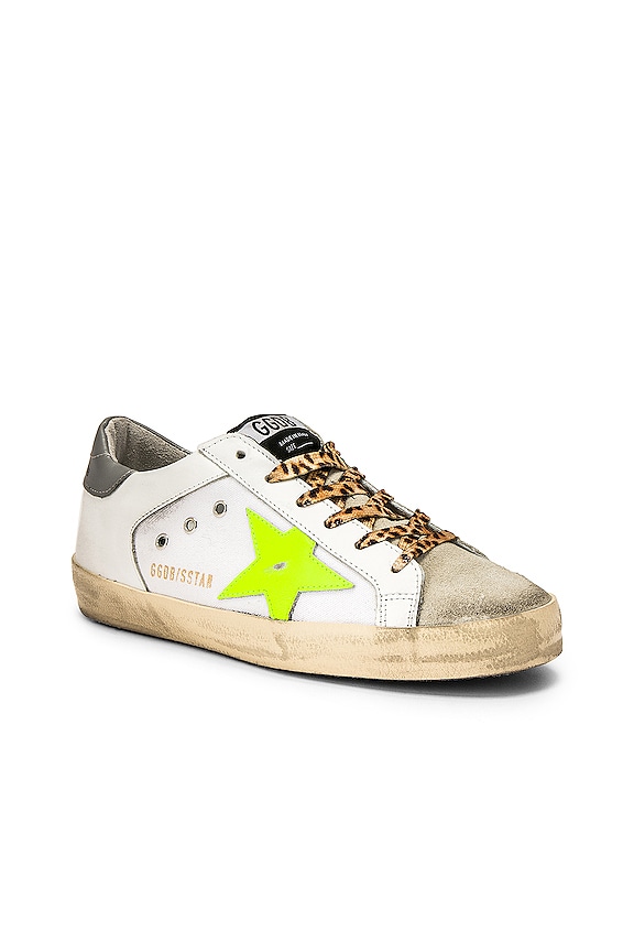 view 2 of 6 ZAPATILLA DEPORTIVA SUPERSTAR in White Canvas & Fluorescent