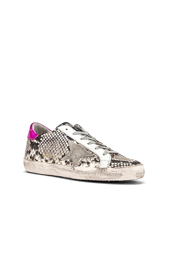 view 2 of 6 ZAPATILLA DEPORTIVA SUPERSTAR in Natural Snake Print & Ice Star
