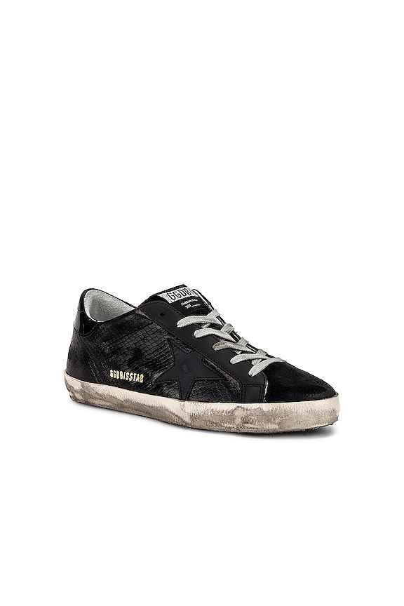 view 2 of 6 ZAPATILLA DEPORTIVA SUPERSTAR in Black Snake & Black