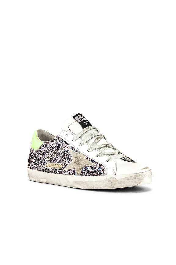 view 2 of 6 ZAPATILLAS CON PURPURINA SUPERSTAR in Pink, Grey & Ice