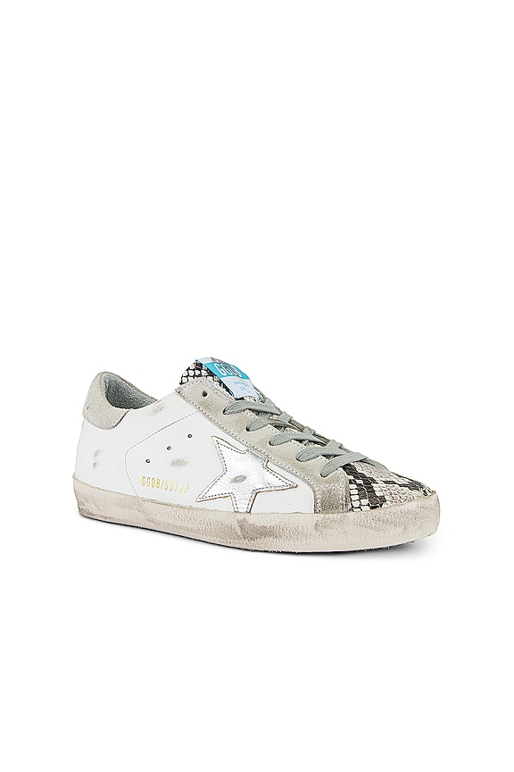 view 2 of 6 Superstar Sneaker in White, Python & Ice Star