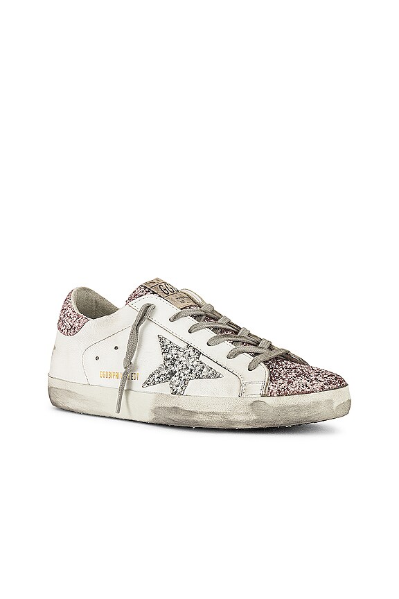 view 2 of 6 X REVOLVE Superstar Sneaker in Light Pink, White, & Silver