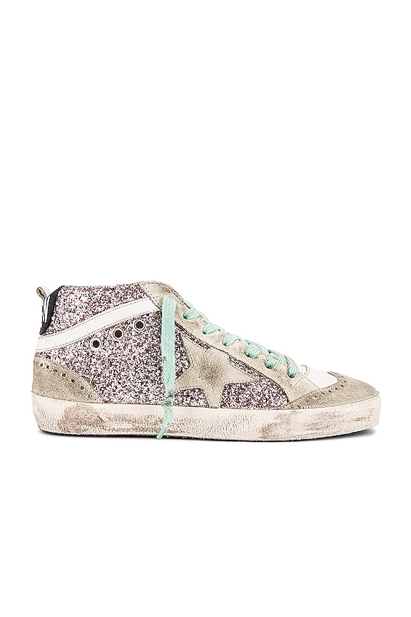 view 1 of 6 ZAPATILLA DEPORTIVA MID STAR GLITTER in Pink, Ice, White, Night Blue, & Multicolor