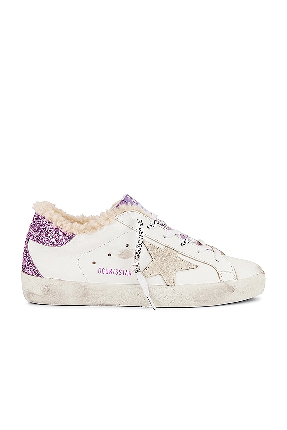 view 1 of 6 Superstar Sneaker in White & Lavender