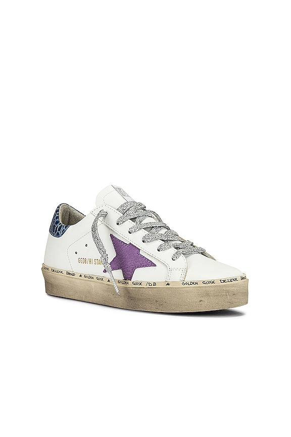 view 2 of 6 ZAPATILLA DEPORTIVA HI STAR in White, Lavender, & Blue