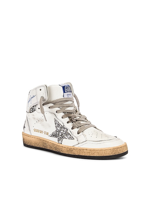 view 2 of 6 SNEAKERS SKY STAR in White & Silver