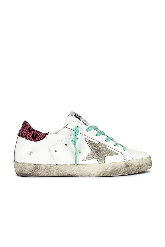view 1 of 6 ZAPATILLA DEPORTIVA SUPERSTAR in White, Ice, & Fuchsia, Black, & Leo