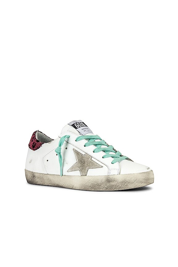 view 2 of 6 ZAPATILLA DEPORTIVA SUPERSTAR in White, Ice, & Fuchsia, Black, & Leo