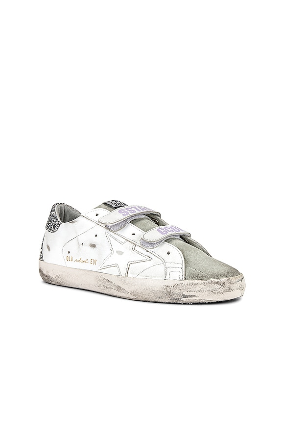 view 2 of 6 SNEAKERS OLD SCHOOL in White, Ice, & Silver