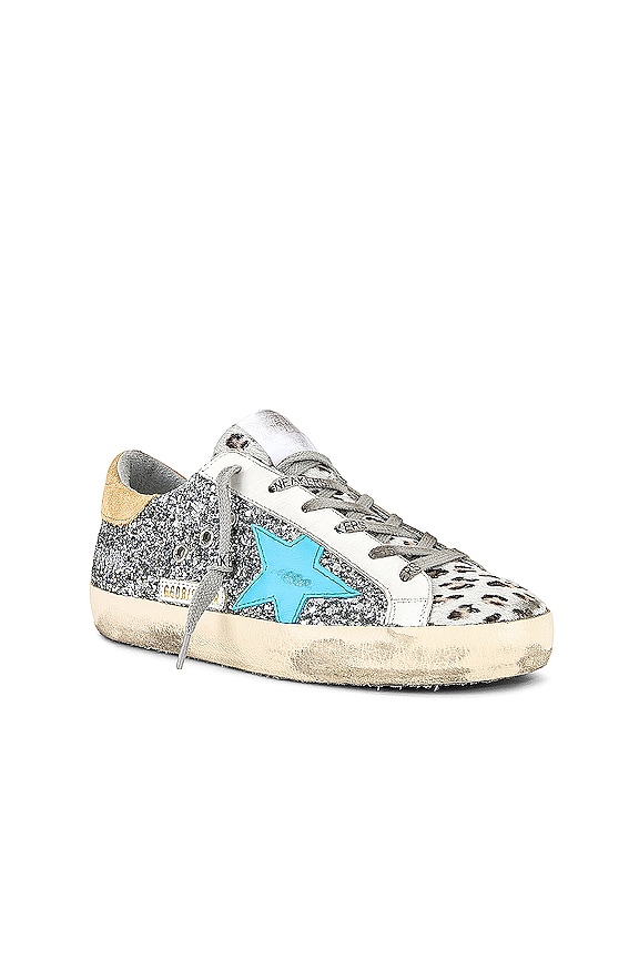 view 2 of 6 SUPERSTAR スニーカー in Silver, White Black Cream Leopard, Sky, & Sand