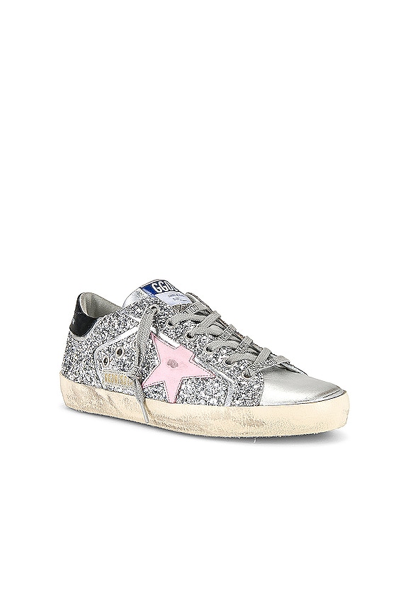 view 2 of 6 ZAPATILLA DEPORTIVA SUPERSTAR in Silver, Baby Pink, & Black