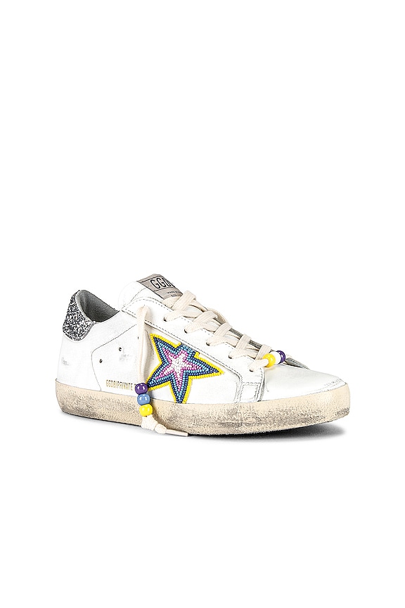 view 2 of 6 ZAPATILLA DEPORTIVA SUPERSTAR in White, Multicolor, & Silver
