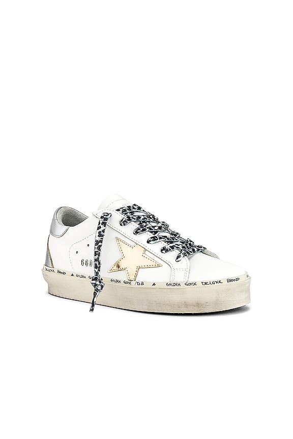 view 2 of 6 ZAPATILLA DEPORTIVA HI STAR in White, Gold, & Silver