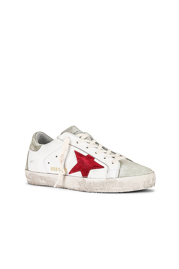 view 2 of 6 ZAPATILLA DEPORTIVA SUPERSTAR in White, Ice, & Red