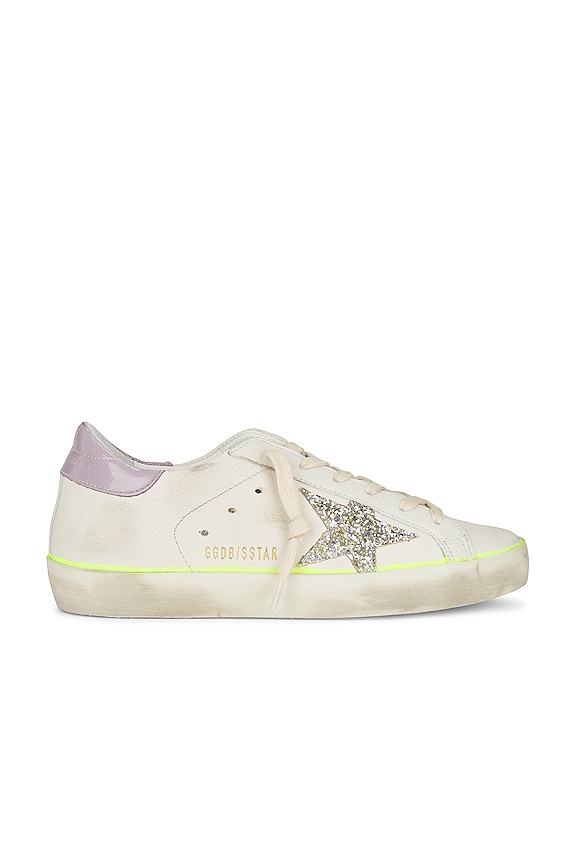 view 1 of 6 Super-Star Sneaker in White, Platinum, & Lilac