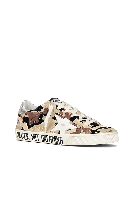 view 2 of 6 Super-Star Sneaker in Green, Camouflage, & Silver