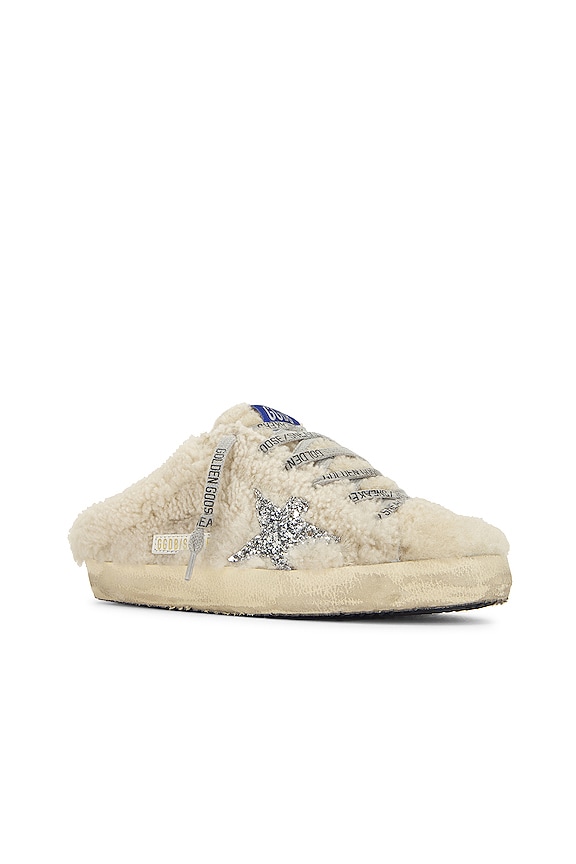 view 2 of 6 SNEAKERS SABOT in Natural White & Silver